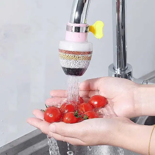 Transformez l'eau de votre robinet en eau pure en un instant avec notre Filtre à Eau Pour Robinet